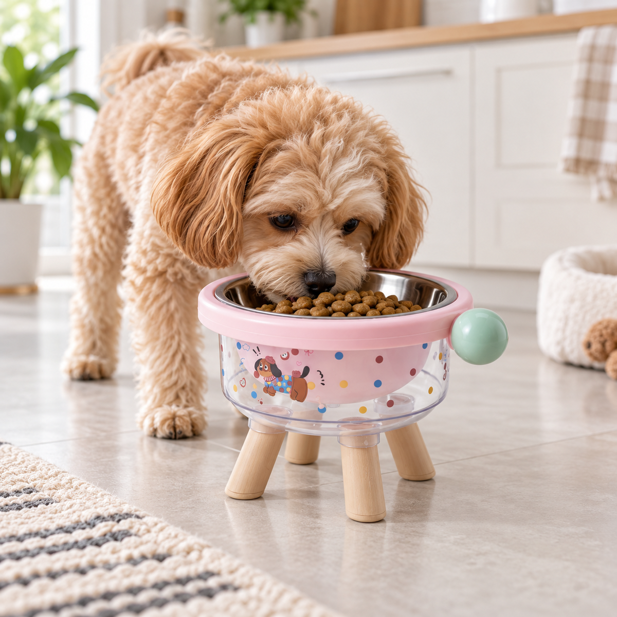 🐾 Elevated Pet Bowl | Raised Feeding Stand