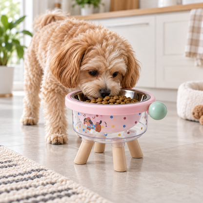🐾 Elevated Pet Bowl | Raised Feeding Stand