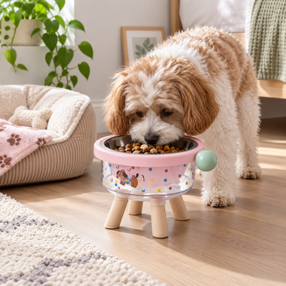 🐾 Elevated Pet Bowl | Raised Feeding Stand