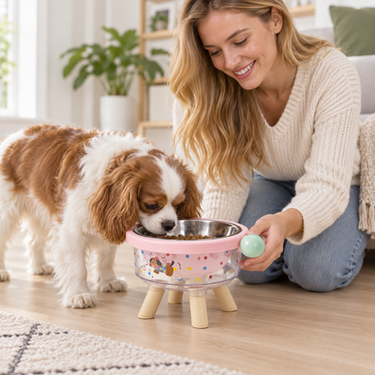 🐾 Elevated Pet Bowl | Raised Feeding Stand