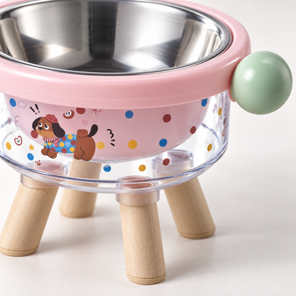 🐾 Elevated Pet Bowl | Raised Feeding Stand