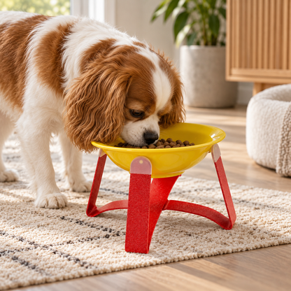 🐾 Elevated Pet Bowl | Raised Feeding Bowl