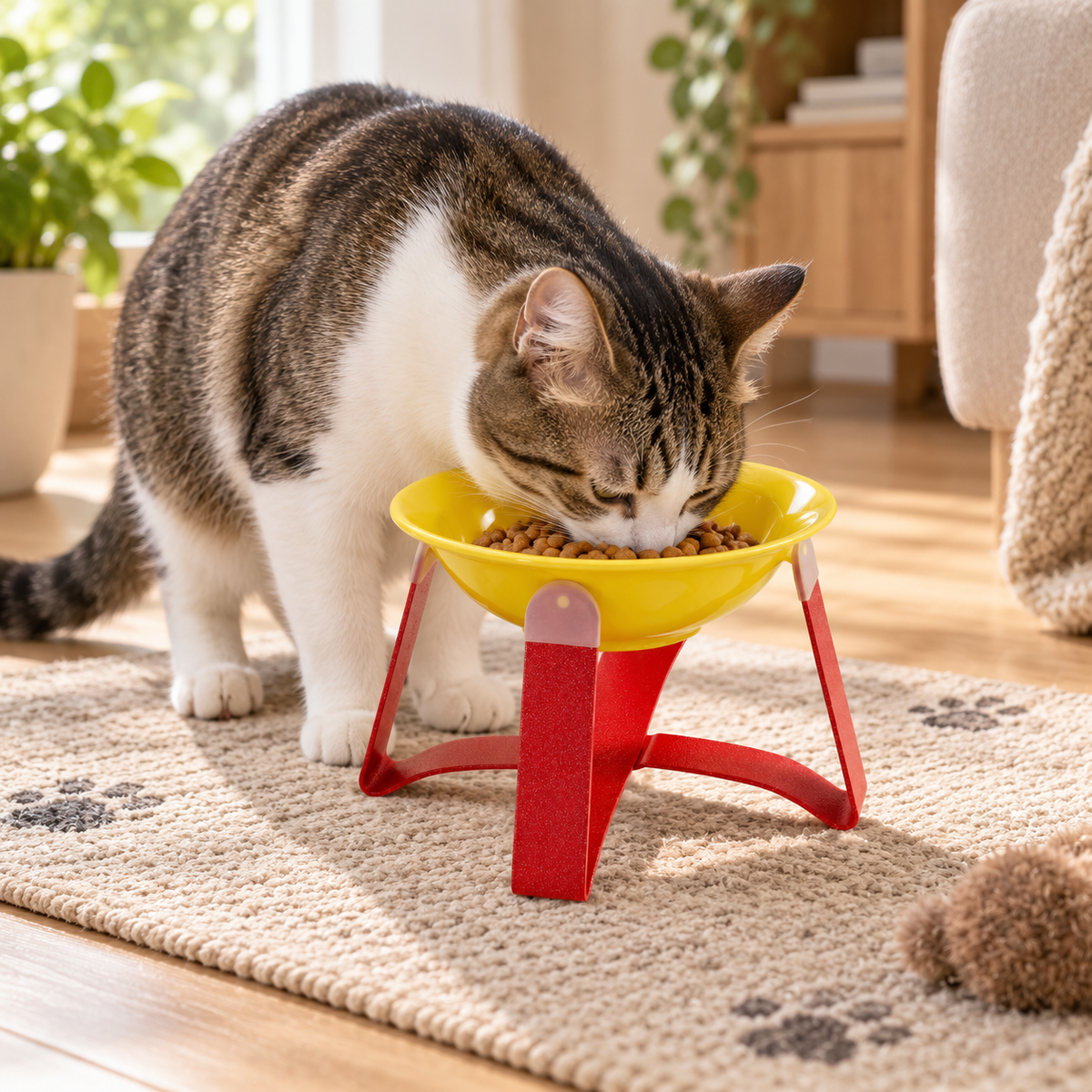 🐾 Elevated Pet Bowl | Raised Feeding Bowl