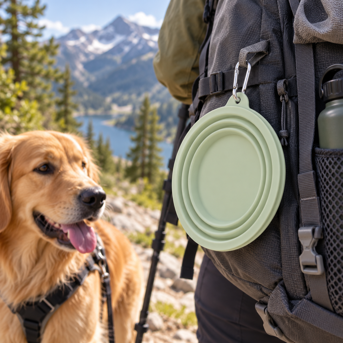 🐾 Collapsible Pet Bowl | Portable Travel Bowl