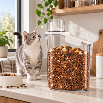 🐾 Airtight Pet Food Container | Fresh & Easy Storage