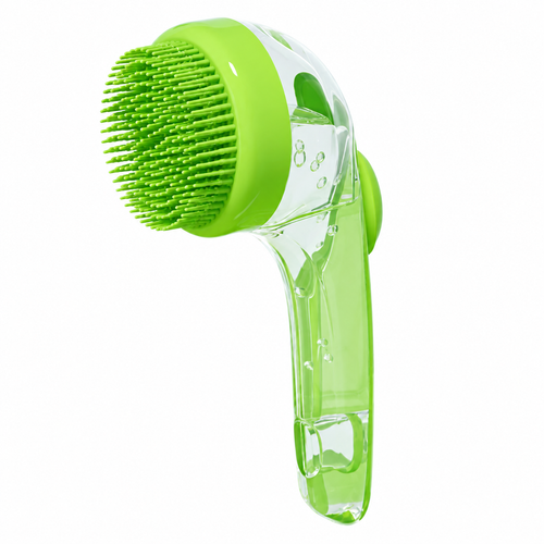💚 Pet Bath Massage Brush | Gentle Deep-Clean Grooming