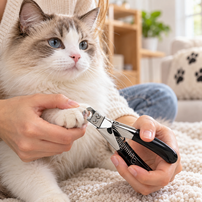 🖤 Precision Pet Nail Clipper | Stainless Steel Grooming Essential