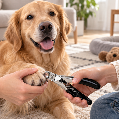 🖤 Precision Pet Nail Clipper | Stainless Steel Grooming Essential