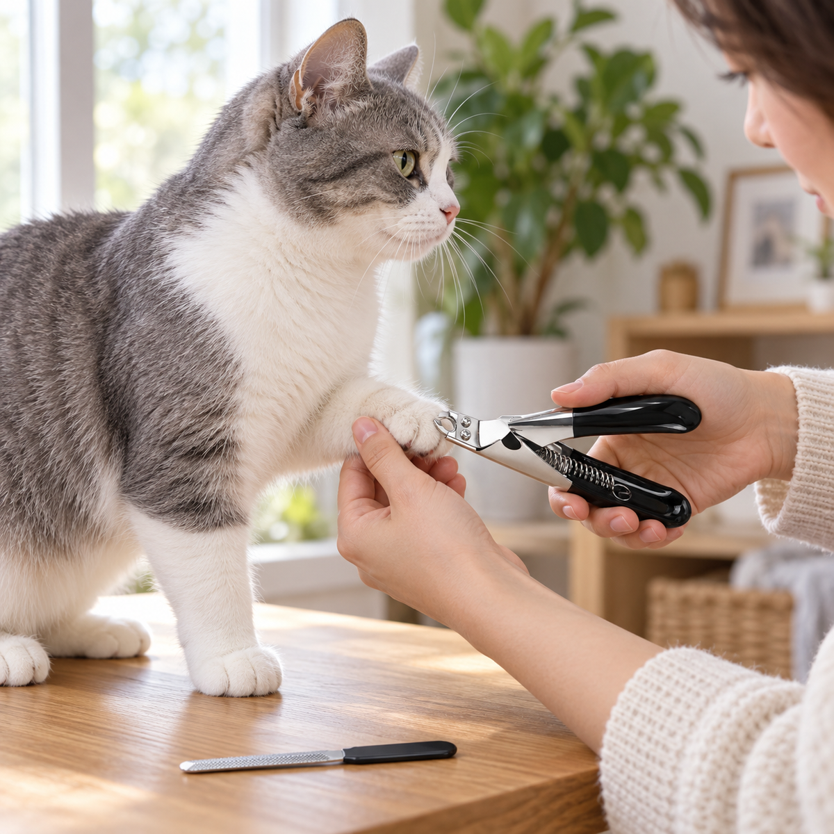 🖤 Precision Pet Nail Clipper | Stainless Steel Grooming Essential