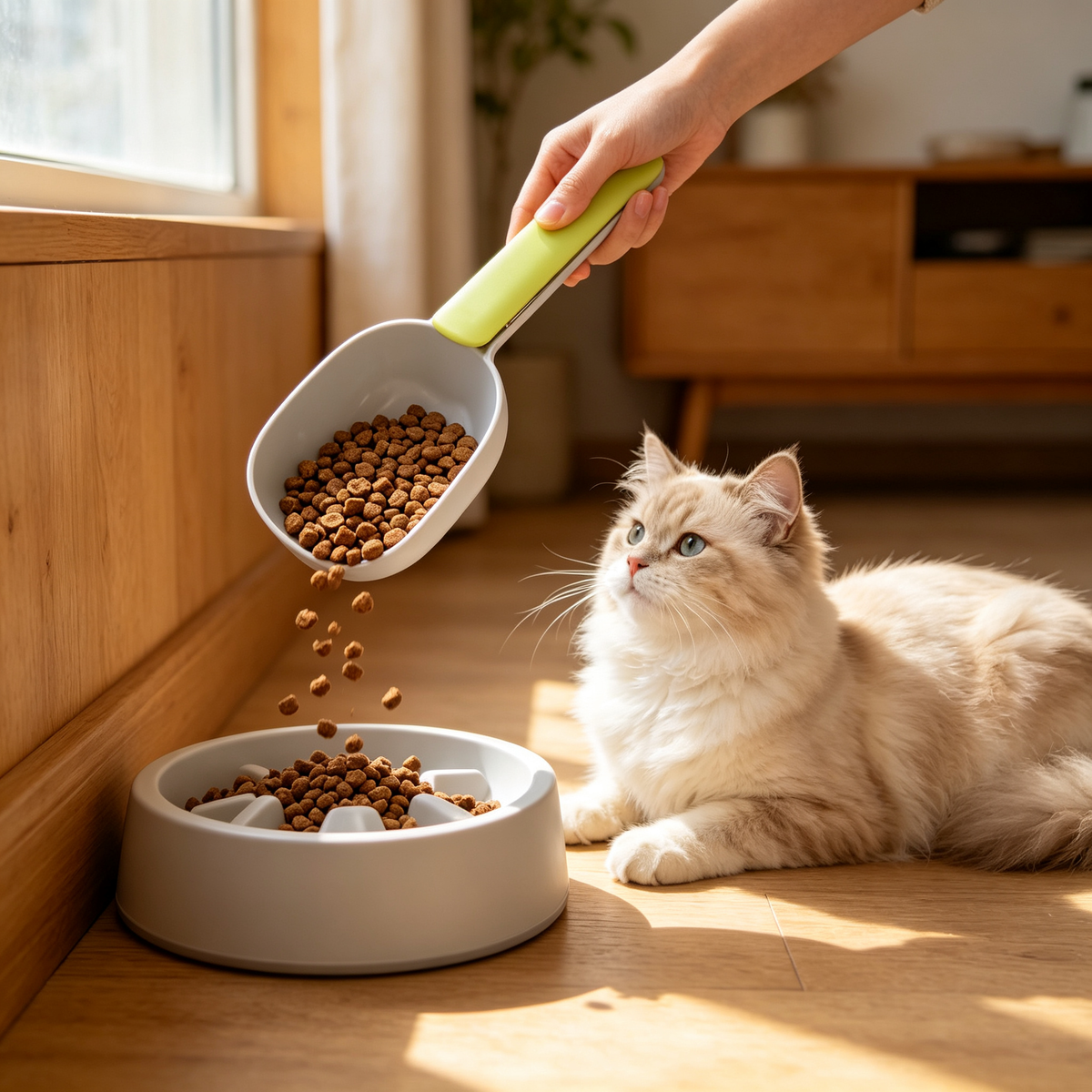 🌿Pet Food Scoop | Easy-Serve Feeding Scoop