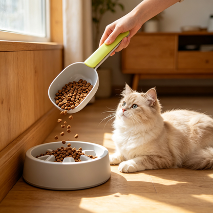 🌿Pet Food Scoop | Easy-Serve Feeding Scoop
