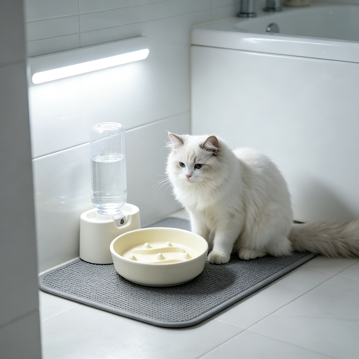 🐶 Slow Feeder Pet Bowl | Fun Anti-Gulping Feeding Bowl