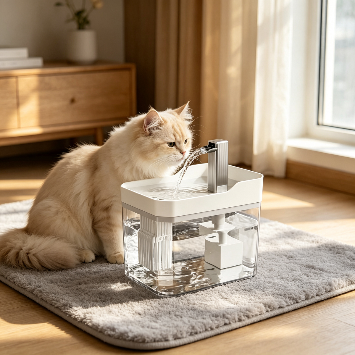 💧 Automatic Pet Water Fountain | Fresh Flow Drinking Station
