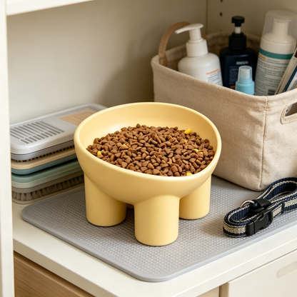 🐾 Elevated Pet Bowl | Raised Feeding Bowl