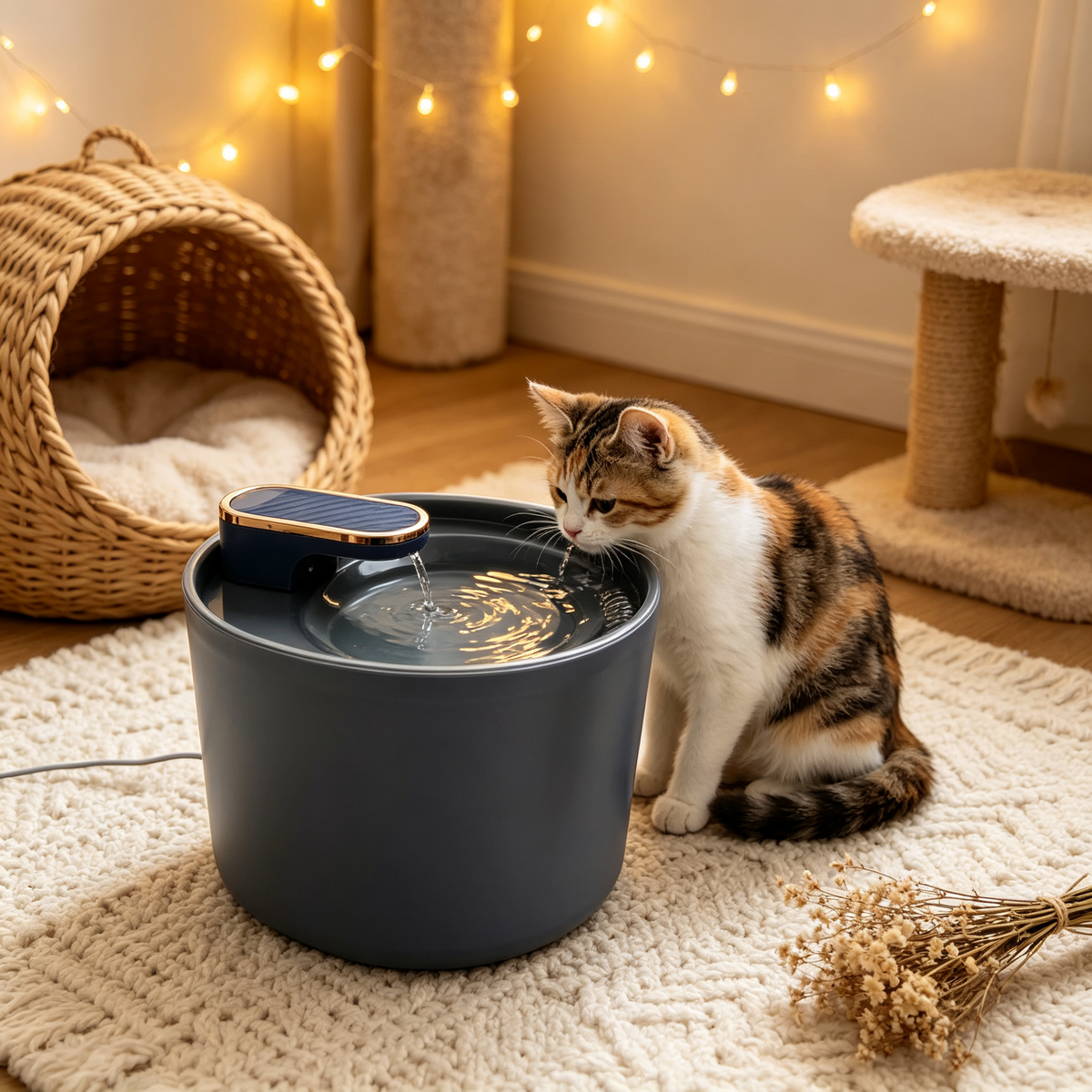 💧 Automatic Pet Water Fountain | Fresh Flow Water Dispenser