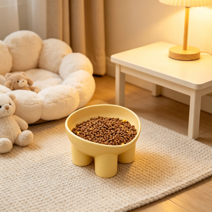 🐾 Elevated Pet Bowl | Raised Feeding Bowl