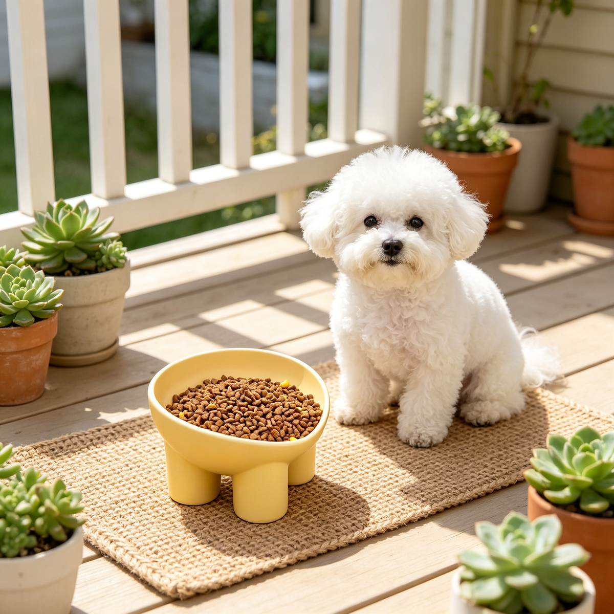 🐾 Elevated Pet Bowl | Raised Feeding Bowl