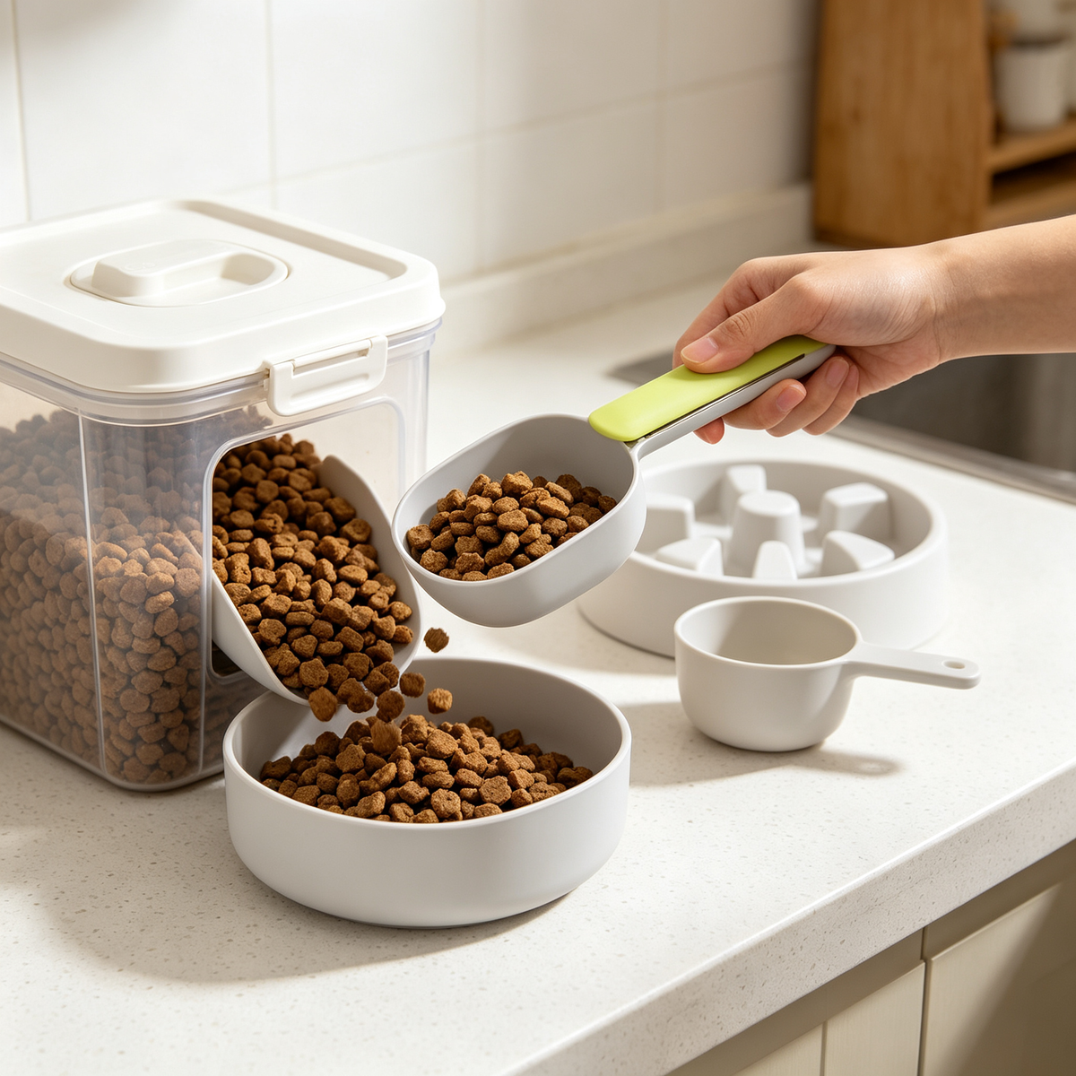 🌿Pet Food Scoop | Easy-Serve Feeding Scoop