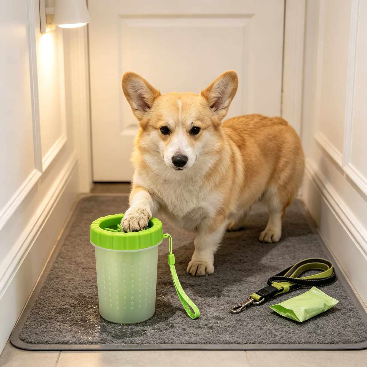 💚 Portable Paw Cleaner | Soft Silicone Deep-Clean Cup