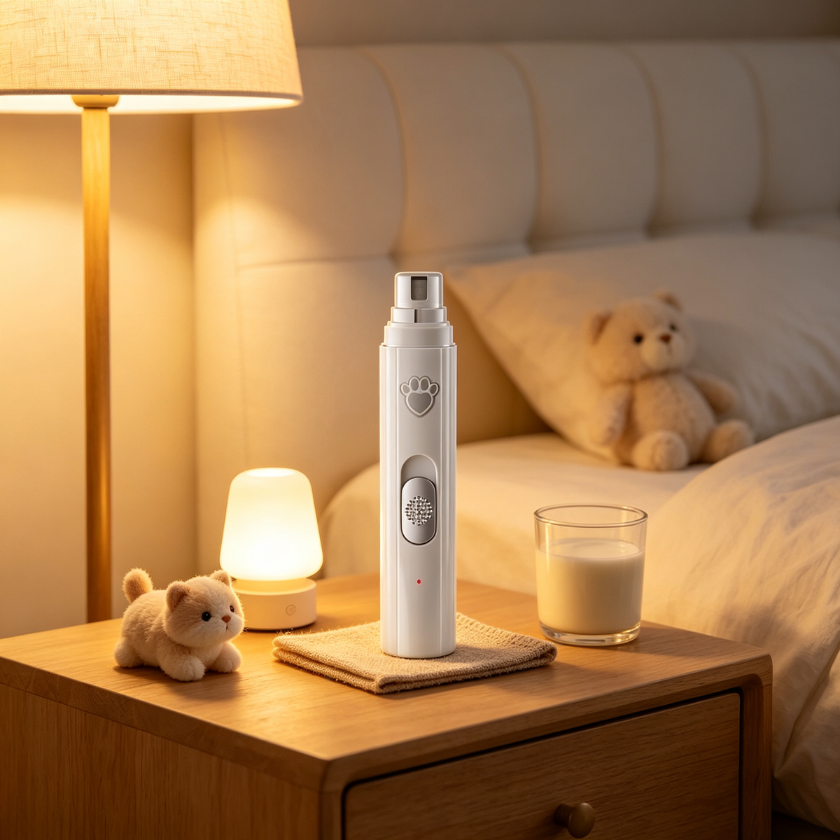 ⚪ Electric Pet Nail Grinder | Gentle Paw Care