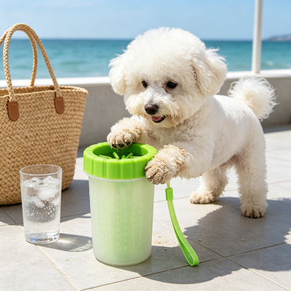 💚 Portable Paw Cleaner | Soft Silicone Deep-Clean Cup