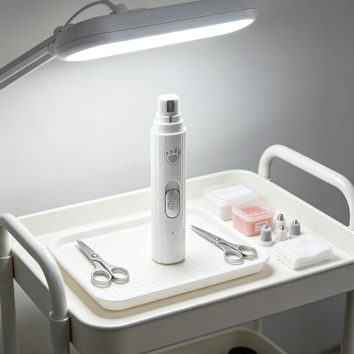 ⚪ Electric Pet Nail Grinder | Gentle Paw Care