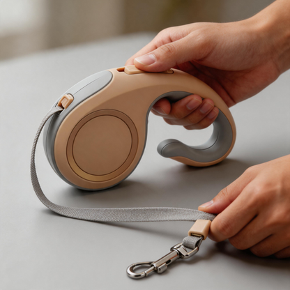 🐕 Retractable Dog Leash | ABS Shell | Daily Walks | Pet Parents | Smooth Control