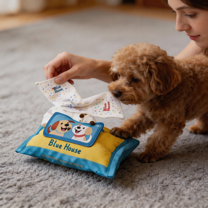 🐾 Snuffle Toy | Plush | Indoor Play | Dog Lovers | Pull-Out Fun