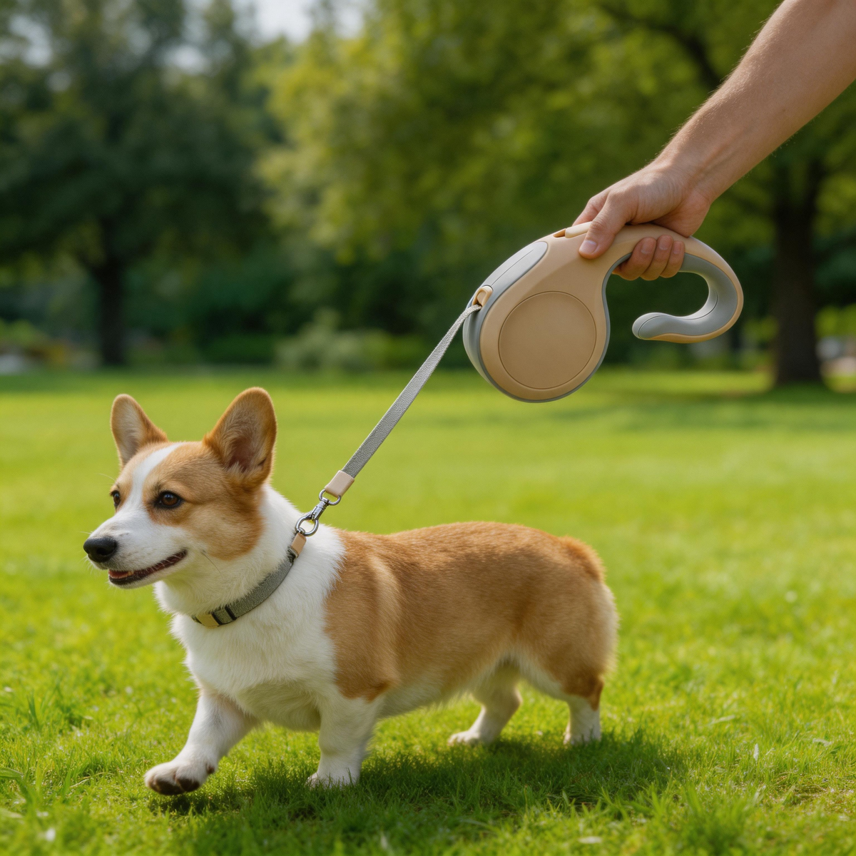 🐕 Retractable Dog Leash | ABS Shell | Daily Walks | Pet Parents | Smooth Control
