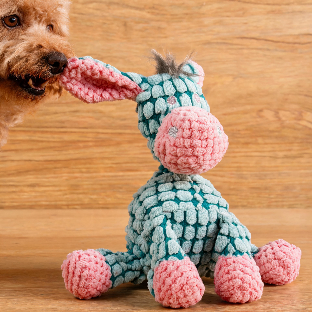 🦴 Best-Selling | Plush Texture | Indoor Play | Dog Parents | Cute Donkey Charm