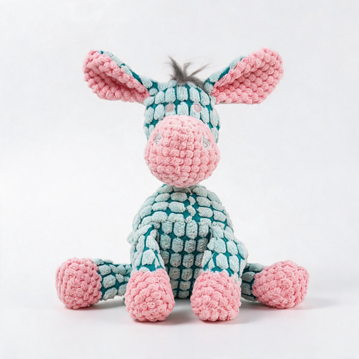 🦴 Best-Selling | Plush Texture | Indoor Play | Dog Parents | Cute Donkey Charm